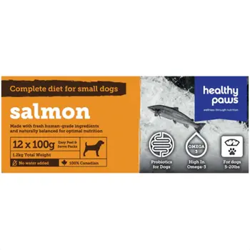Healthy Paws Healthy Paws Complete Small Dog Dinner Salmon 12 x 100g