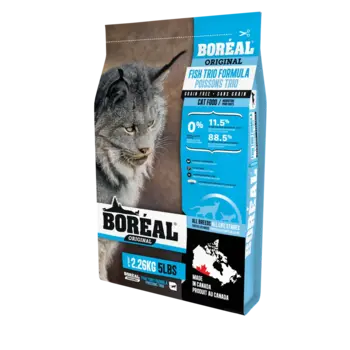 BOREAL Boreal Cat Dry - Grain-Free Fish Trio 12lbs (5.44kg)