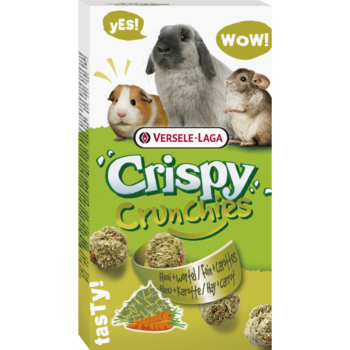 Versele-Laga Versele Laga Crispy Crunchies Hay+ Carrot 75g