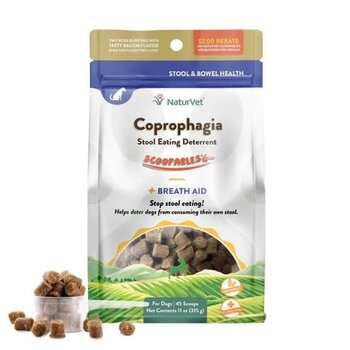 Naturvet NaturVet Dog - Coprophagia Scoopables 11oz