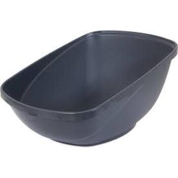 Petmate Jumbo Hi-Back Pan Blue 24x19x18