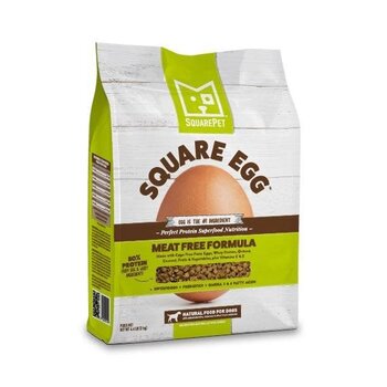 Square Pet Square Pet Dog Dry - Square Egg Meat Free Formula 4.4lbs