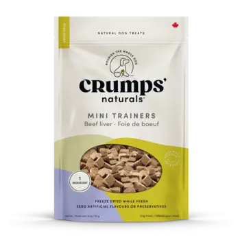 CRUMPS NATURALS Crumps' Naturals - Mini Trainers Freeze Dried Beef Liver 126g