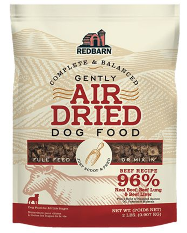 Red Barn Red Barn Dog - Gently Air Dried Grain-Free Beef 2lbs