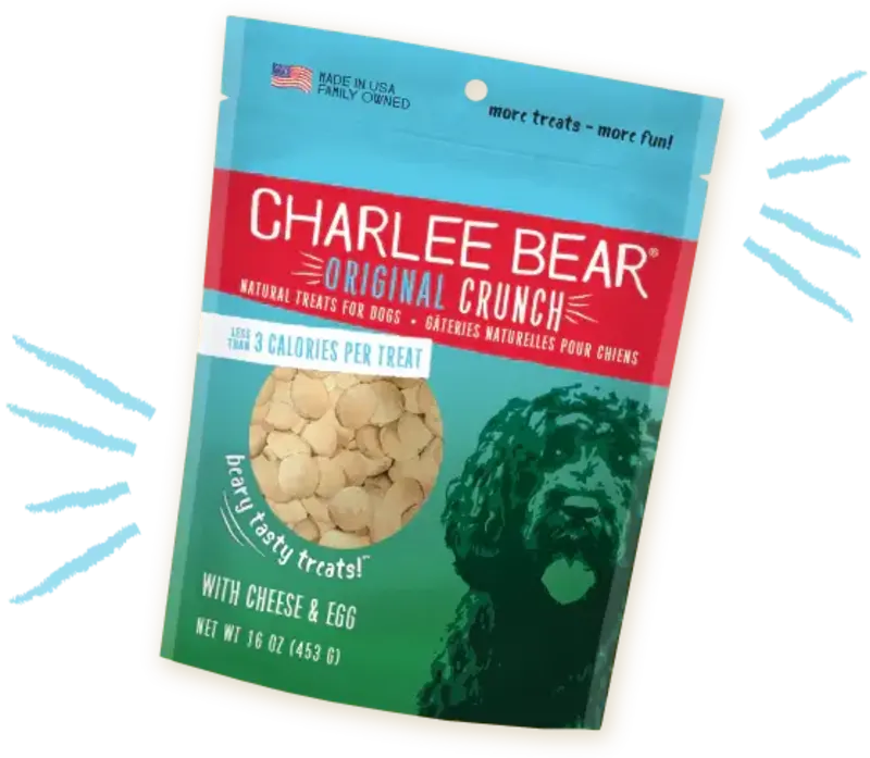 Charlee Bear Treats Charlee Bear Original - Cheese & Egg 6oz