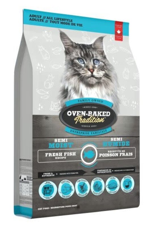 Oven Baked Traditions Oven Baked Tradition Cat Dry - Semi-Moist Fish 5lbs