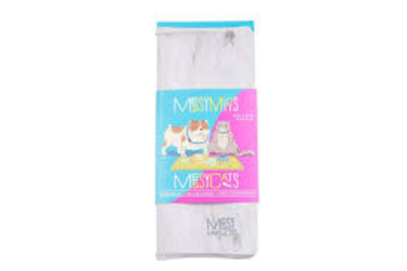 Messy Mutts Messy Mutts Silicone Mat w/ Raised Edges Marble Small Dogs & Cats