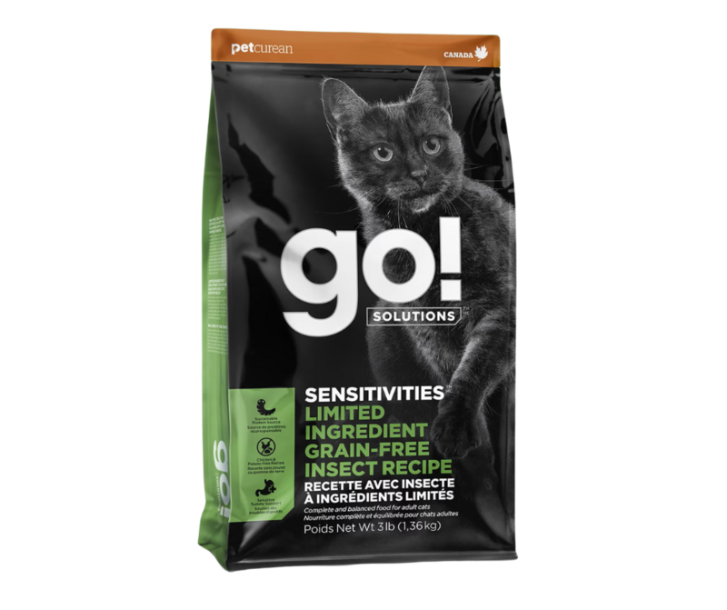 Go! Solutions Go Sensitivities Lid Grain Free Insect Cat 3lb