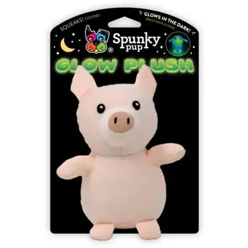 Spunky Pup Spunky Pup Glow Plush Pig Small