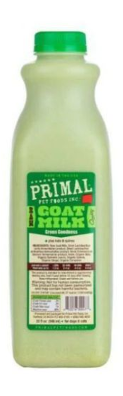 Primal Primal - Frozen Goat Milk Green Goodness 32oz