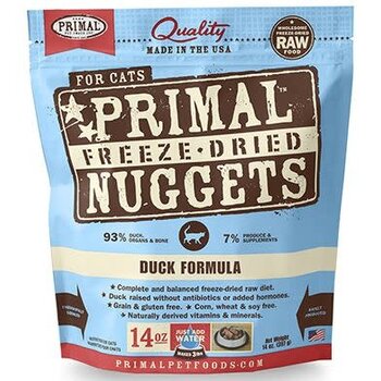 Primal Primal Cat - Freeze-Dried Nuggets Duck 14oz