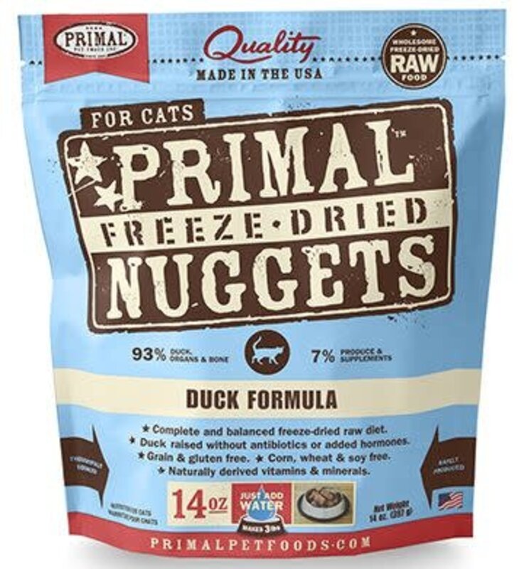 Primal Primal Cat - Freeze-Dried Nuggets Duck 14oz