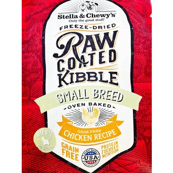 Stella & Chewy's Stella & Chewy's Raw Coated Kibble - Small Breed - Grain Free Chicken Recipe - 3.5lbs