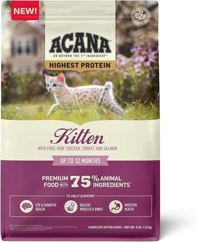 Acana Cat Dry - Highest Protein Kitten 1.8kg