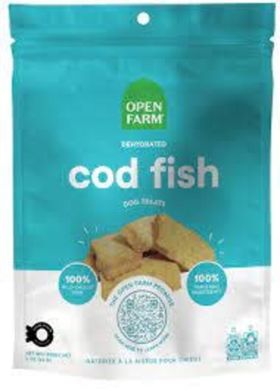 Open Farm Open Farm® Dehydrated Cod Fish Dog Treat 2oz