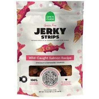 Open Farm Open Farm Wild-Caught Salmon Recipe Jerky Strip 5.6oz