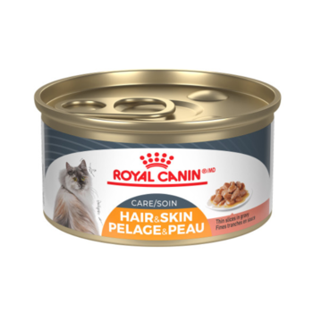 Royal Canin Royal Canin Cat Wet - Hair & Skin Thin Slices in Gravy 3oz