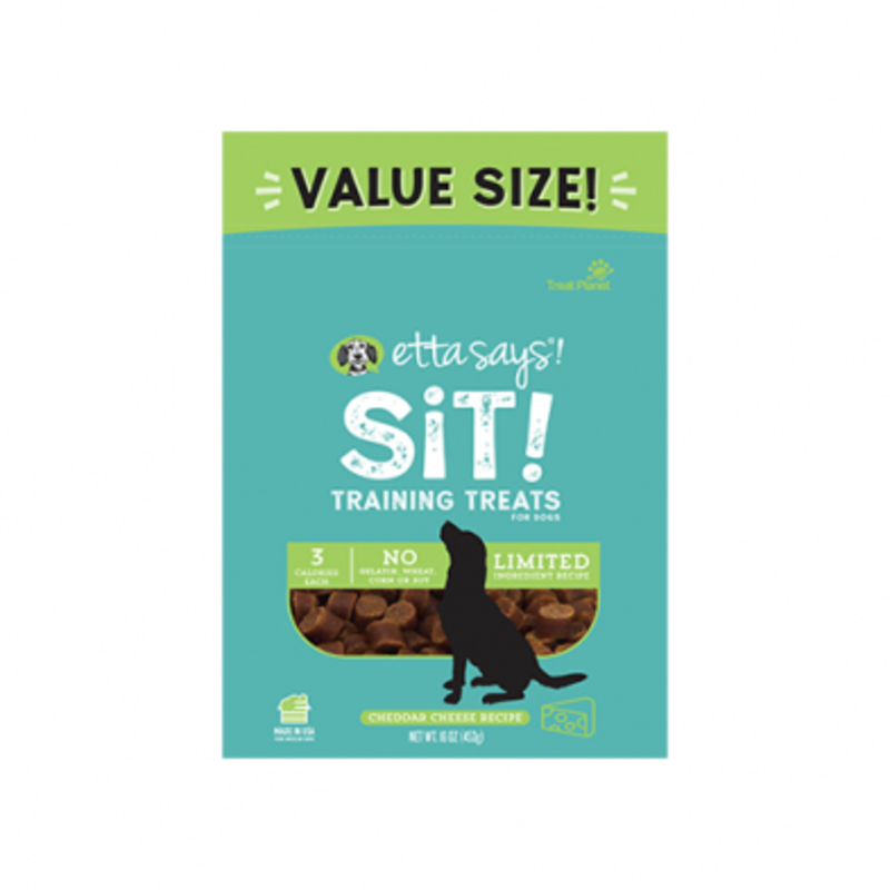Etta Says! Etta Says!® Sit! Training Treats Cheese Recipe Dog Treat Value Bag 16oz