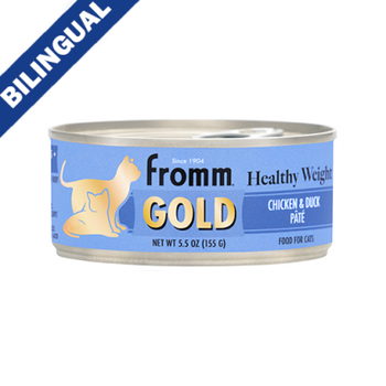 Fromm Fromm Cat Wet - Gold Healthy Weight Chicken & Duck Pate 5.5oz