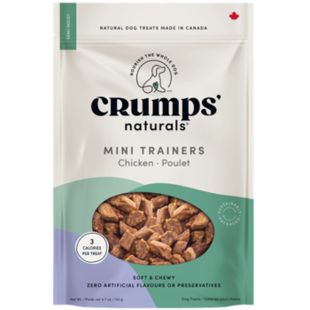 CRUMPS NATURALS Crumps' Naturals Dog - Mini Trainers Chicken 132g