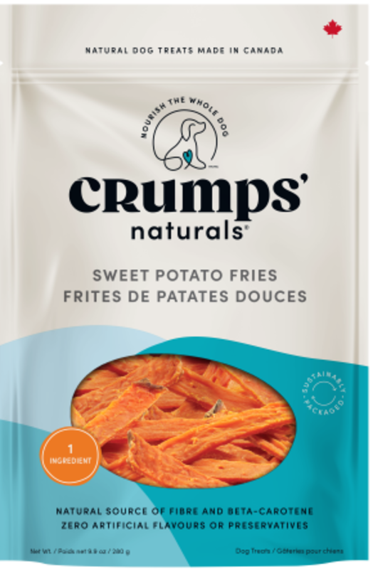 Crumps' Naturals Crumps' Naturals Dog Treat - Sweet Potato Fries 280g