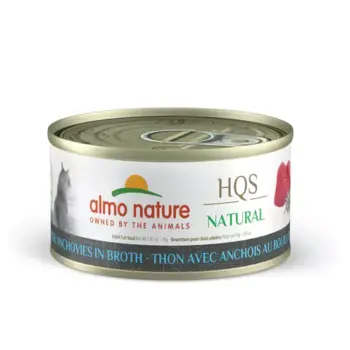 Almo Nature Almo Nature Cat Wet - HQS Natural Tuna w/ Anchovies 70g