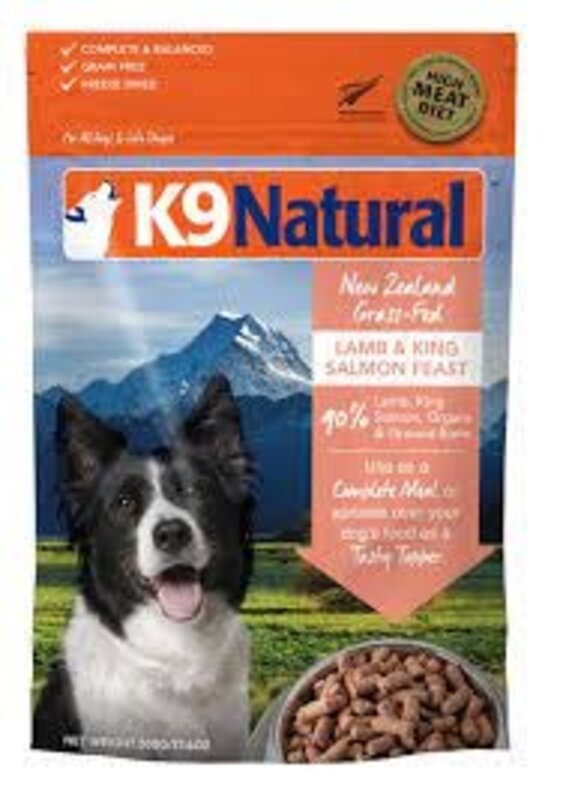 K9 Natural K9 Natural Dog - Freeze-Dried Lamb & King Salmon 500g