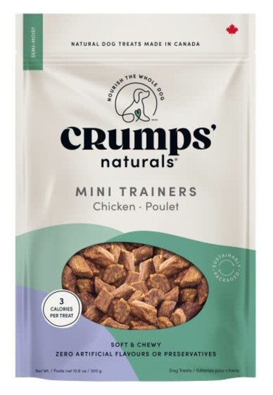 CRUMPS NATURALS Crumps' Naturals Dog - Mini Trainers Chicken 300g