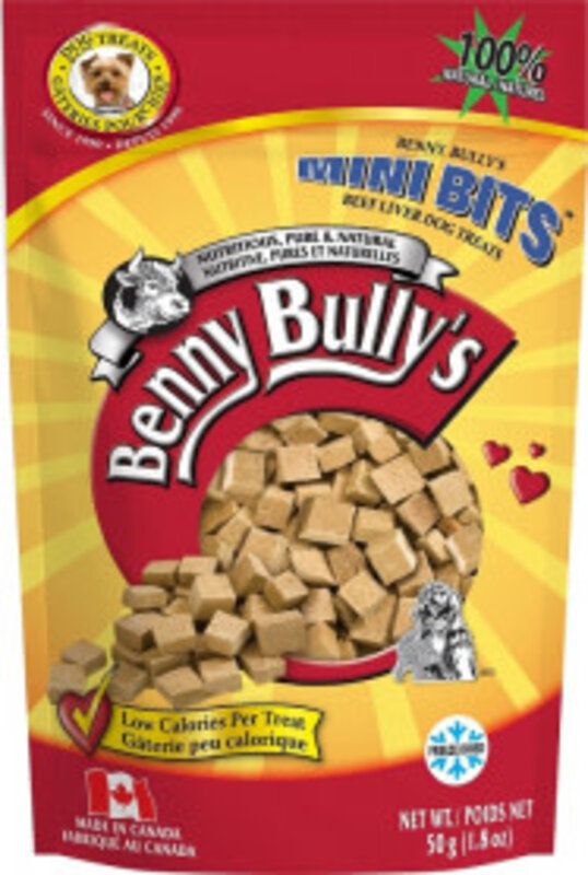 Benny Bully's Benny Bully's Dog - Mini Bits Beef Liver 50g