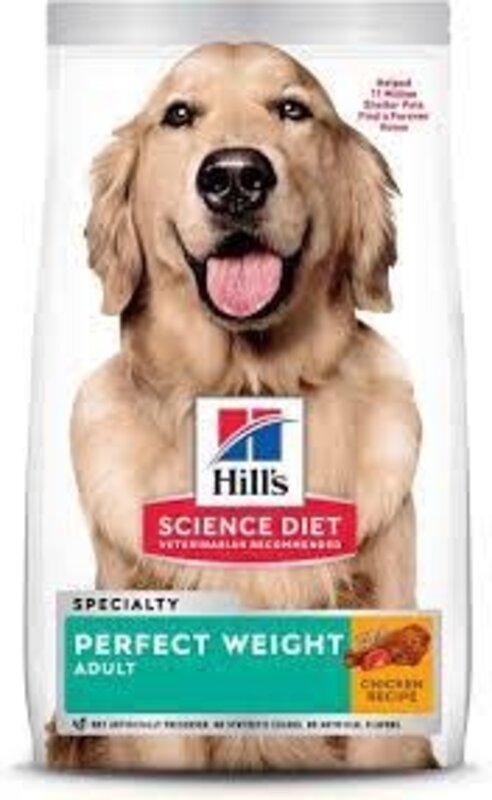 Hill's Science Diet Dog Dry - Perfect Weight Adult 4lb