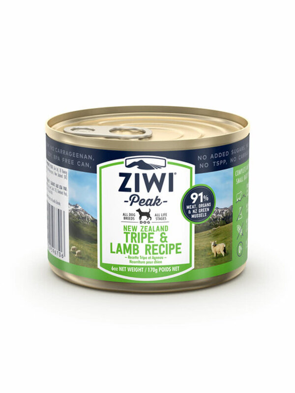 Ziwi Peak Ziwi Peak Dog Wet - Tripe & Lamb 6oz