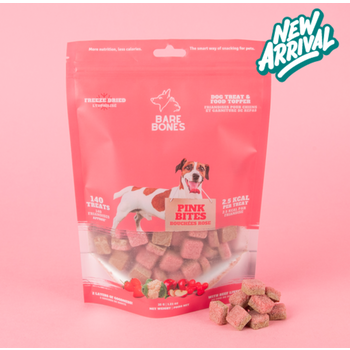 Bare Bones Bare Bones Dog Treat - Freeze-Dried Pink Bites 35g