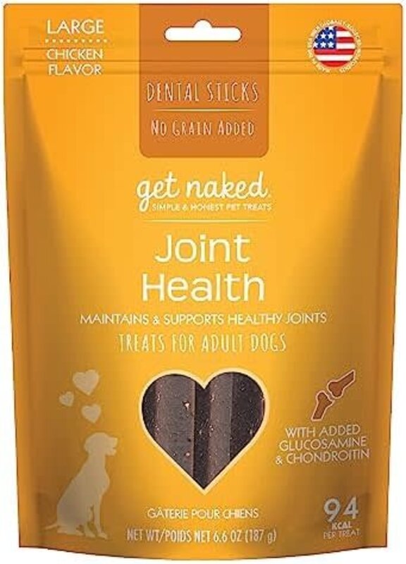 Get Naked Get Naked Joint Health Large Dental Sticks 6.6oz