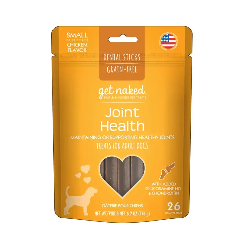 Get Naked Get Naked Joint Health SMALL Dental Sticks Chicken 6.2oz