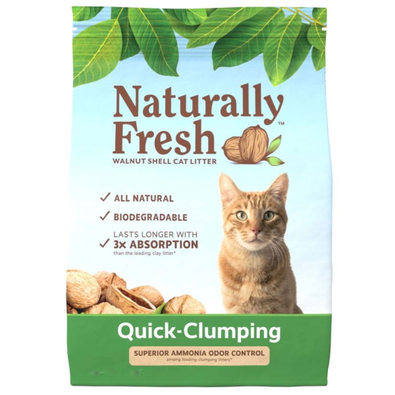 Naturally Fresh Naturally Fresh Cat Litter - Quick Clumping Walnut Litter 26lbs (Green)