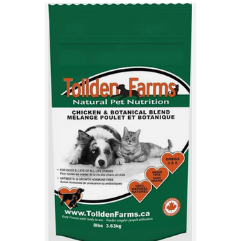 Tollden Farms Tollden Farms - Frozen Raw Chicken & Botanical 8lbs