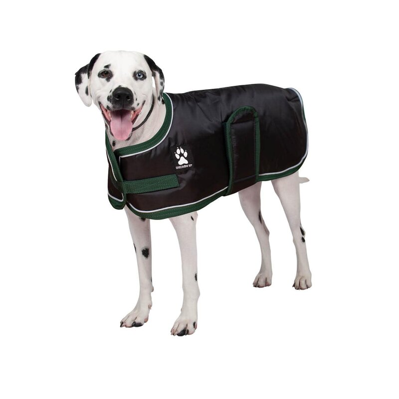 Shedrow K9 Shedrow K9 Vail Dog Coat - Extra Large - Black/Black