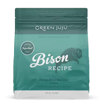Green Juju Green Juju Dog - Freeze-Dried Raw Diet Bison 397g