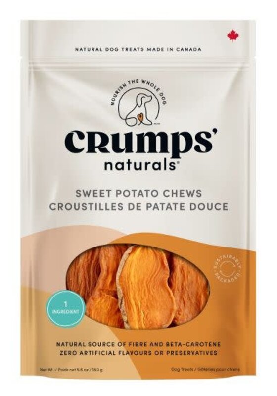 Crumps' Naturals Crumps' Naturals Dog Treat - Sweet Potato Chews 160g