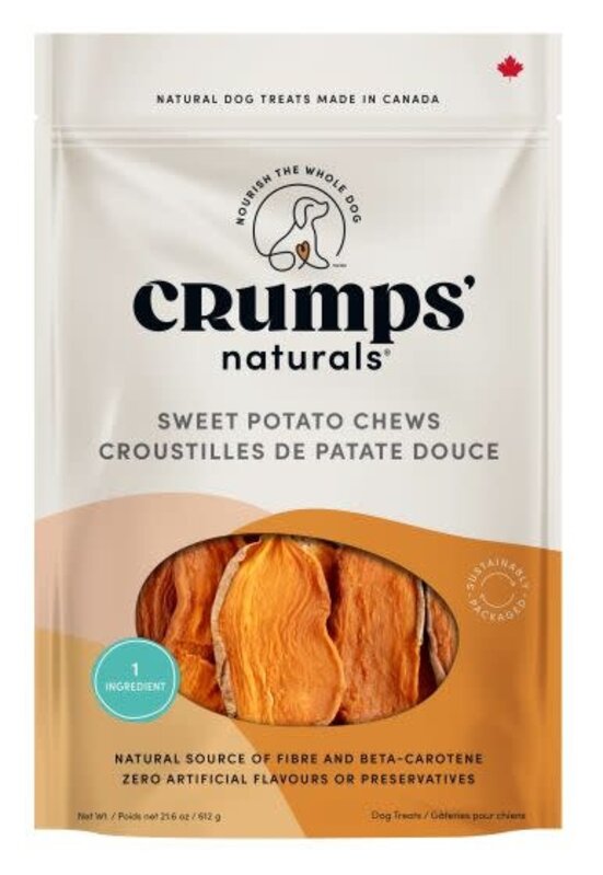 Crumps' Naturals Crumps' Naturals Dog Treat - Sweet Potato Chews 612g