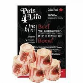 Pets4Life Pets4Life Small Raw Beef Marrow Bones - 6pk