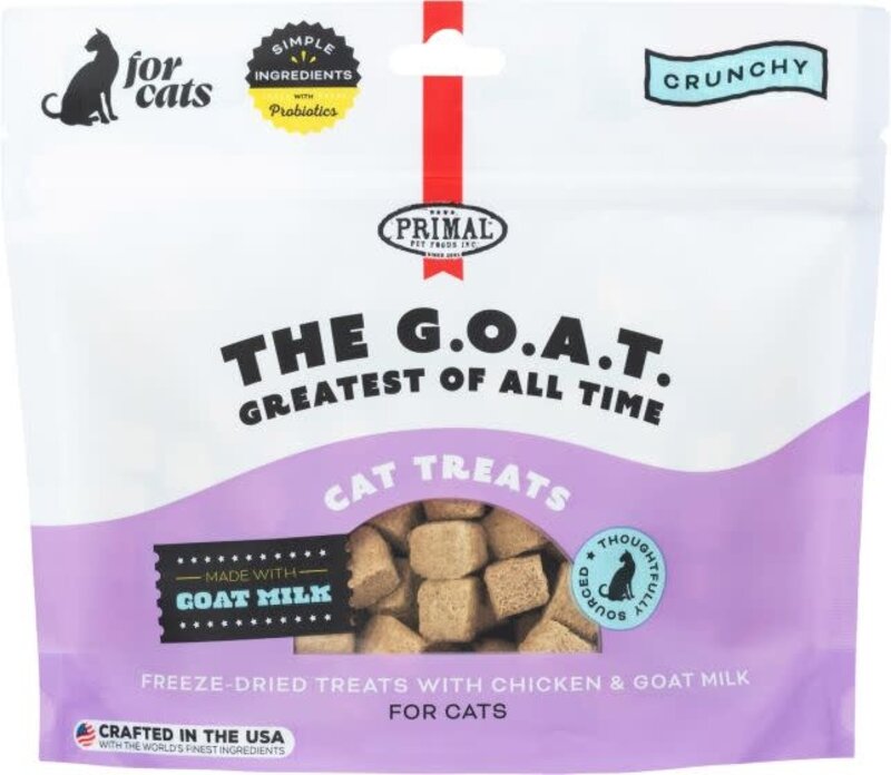 Primal Primal Cat Treat - The G.O.A .T. Chicken & Goat Milk 2oz