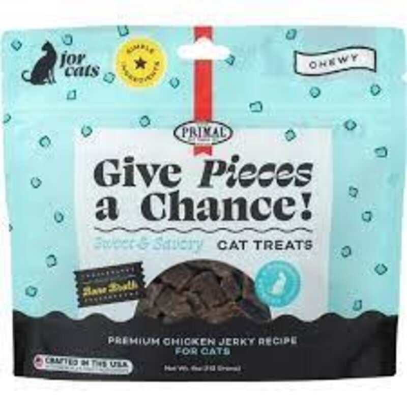 Primal Primal Cat Treat - Give Pieces a Chance 4oz