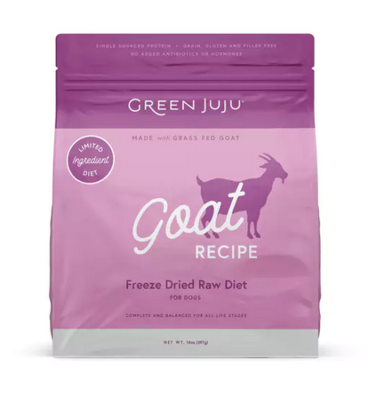 Green Juju Green Juju Dog - Freeze-Dried Raw Limited Ingredient Diet Goat 397g