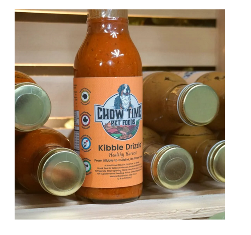 Chow Time Chow Time Kibble Drizzle Healthy Harvest Dog Food Gravy 12 oz