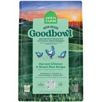 Open Farm Open Farm Dry Dog Food - Oven Baked Goodbowl Harvest Chicken & Brown Rice Recipe 3.5LB