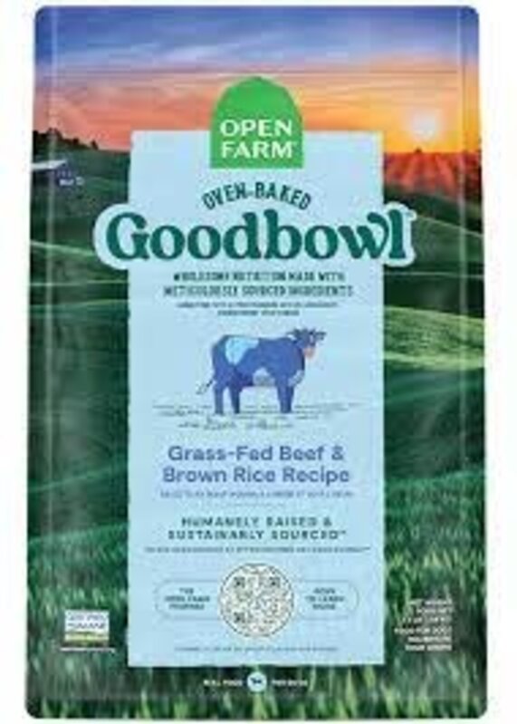 Open Farm Open Farm Dry Dog Food - Oven Baked Goodbowl Grass-fed Beef & Brown Rice Recipe 3.5LB