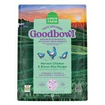 Open Farm Open Farm Dry Cat - Goodbowl Harvest Chicken & Brown Rice 3lbs