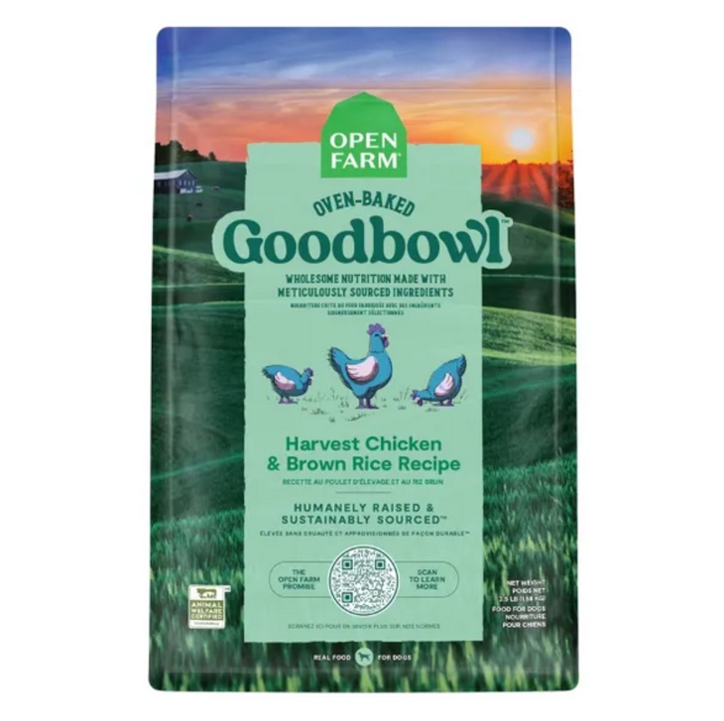 Open Farm Open Farm Dry Dog - Goodbowl Chicken & Brown Rice 22lbs