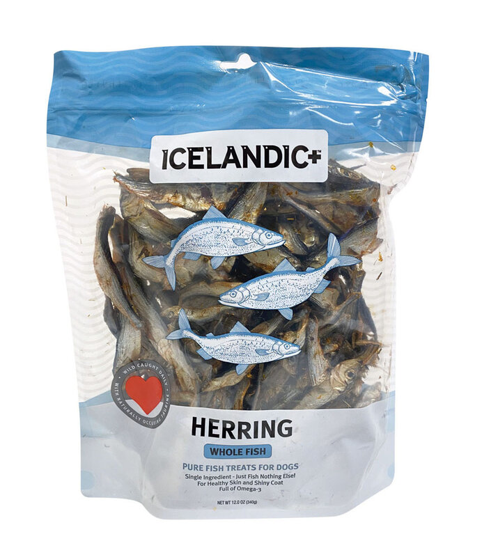 Icelandic + Icelandic+ Dog - Herring Whole Fish 9oz